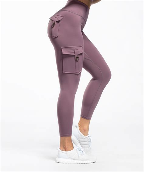 v waist leggings with pockets